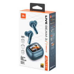 Ecouteurs Bluetooth JBL Live Beam 3 - JBLLIVEBEAM3BLU - Bleu — JBL · Smarty Paris 18e